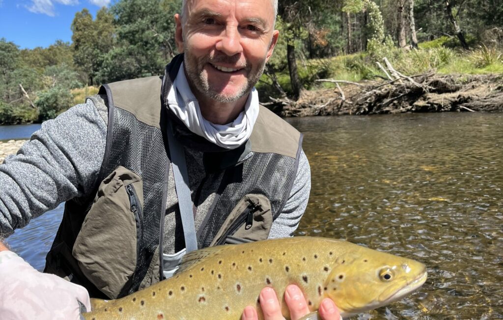 Tasmania Fly fishing Charters - Big Brown Trout